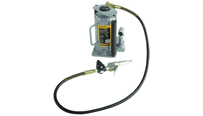 winntec y432021 20 ton low profile air hydraulic bottle jack